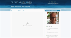 Desktop Screenshot of drmenouillard.com